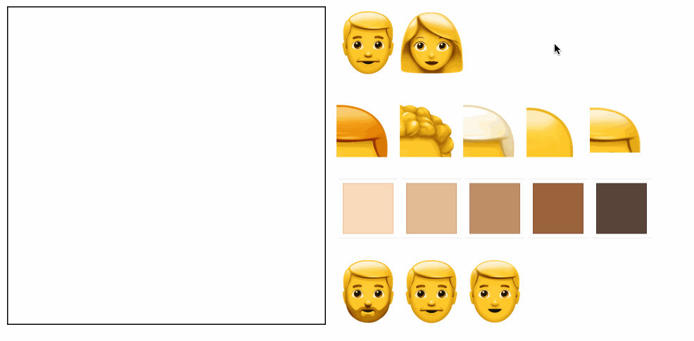 Emoji Character Creator Prototype